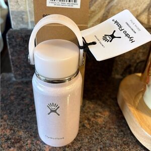 NWT Hydro Flask Glimmer Pink Micro, 200ml/ 6.7 oz